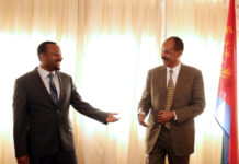 Eritrean President Meets Ethiopian Prime Minister