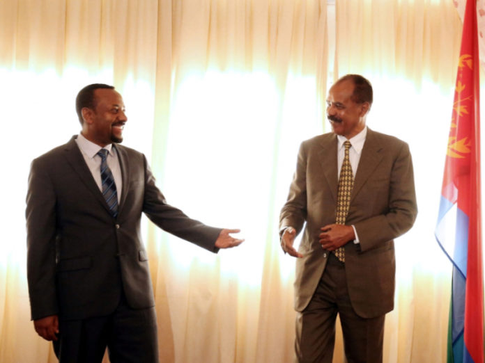 Eritrean President Meets Ethiopian Prime Minister