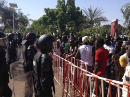 Protesters Tear-Gassed in Burkina Faso