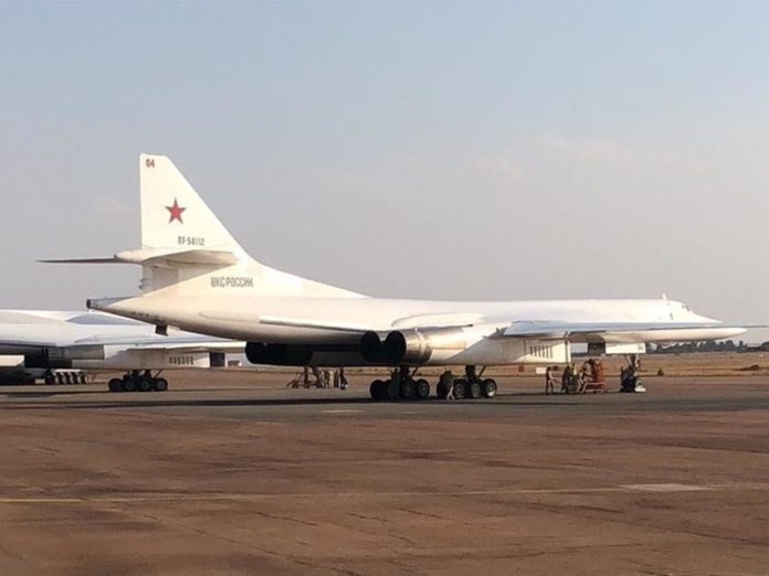 Russian Nuclear-Capable Bombers Land in South Africa