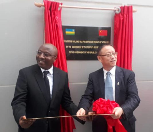 Rwanda Inaugurates Chinese-Built Administrative Office Complex