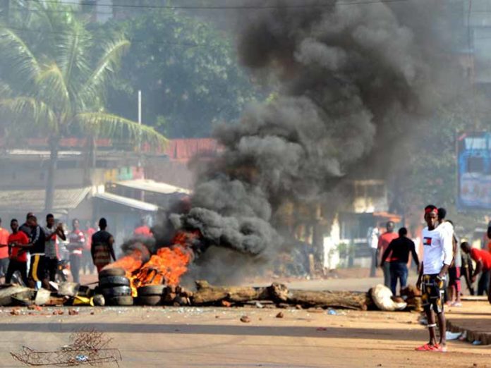Several People Protested Against the Constitutional Amendment in Guinea