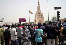 The Anti-France MINUSMA Was Held in Bamako Mali
