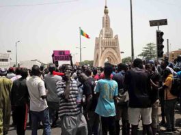 The Anti-France MINUSMA Was Held in Bamako Mali