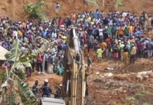 The Number of Deaths in the Landslide in Cameroon is 40