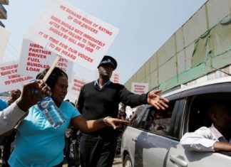 Uber Drivers Begin Strike in Kenya