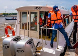 Uber Launched a Boat Service in Lagos, the Mega City of Nigeria